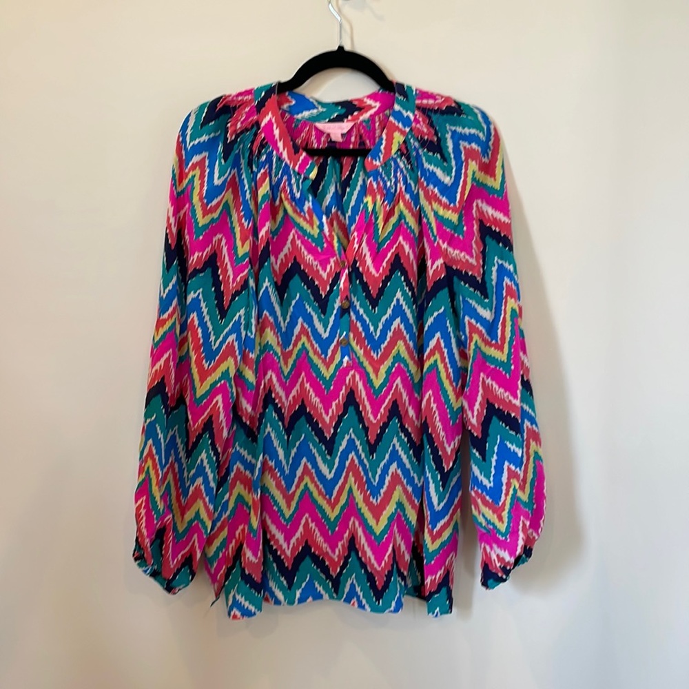 Lilly Pulitzer Silk Blouse